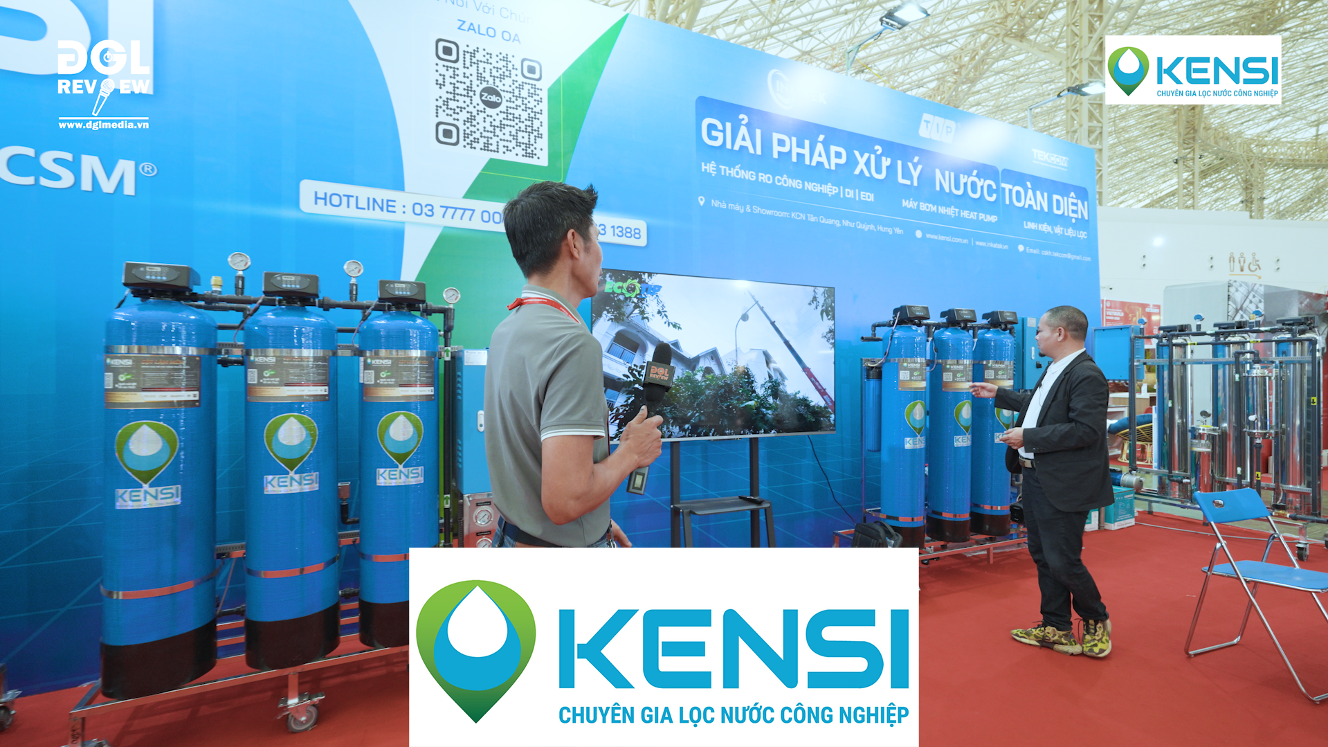 Công ty giải pháp xử lý nước công nghiệp KENSI